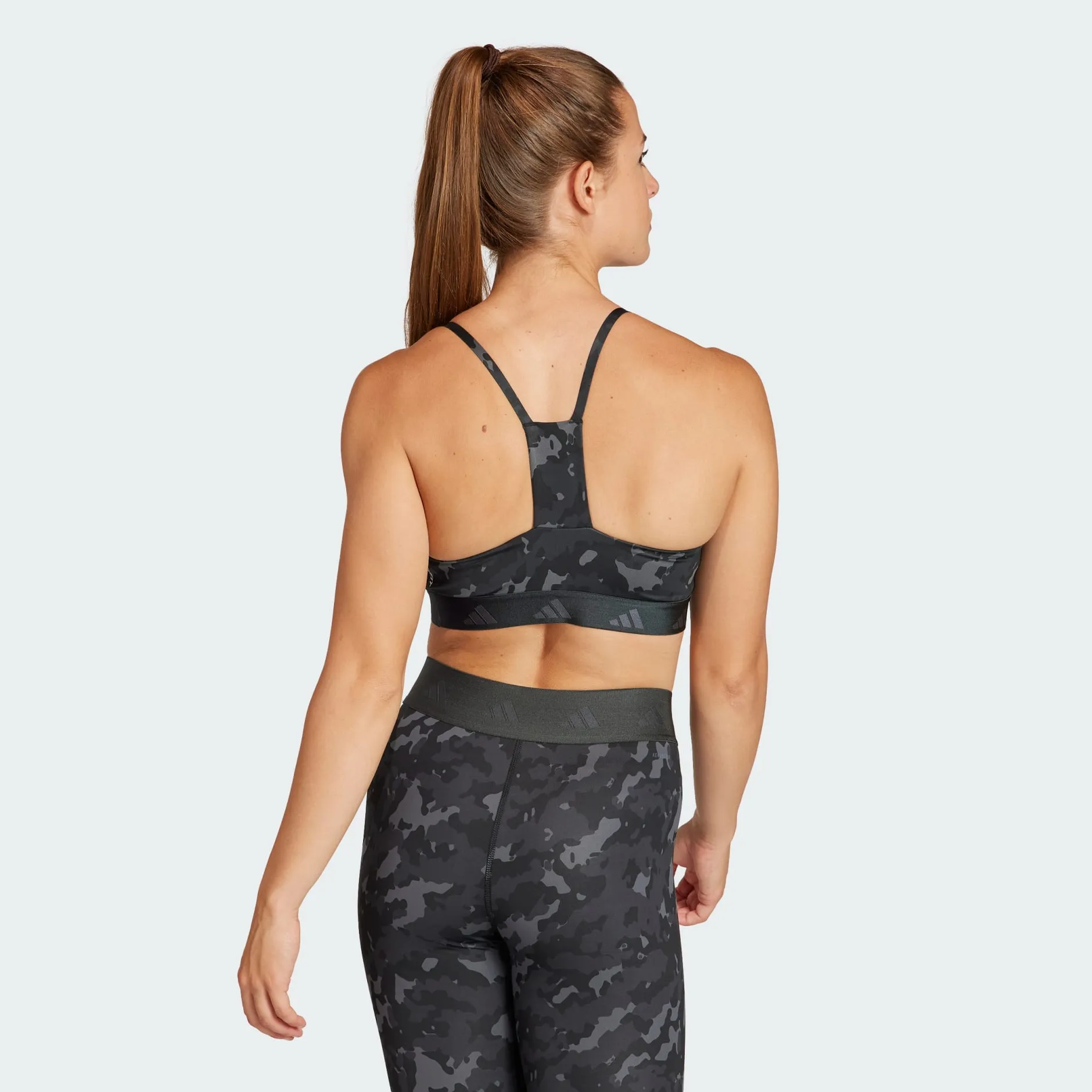 ADIDAS AEROREACT TRAINING LIGHT-SUPPORT TECHFIT BRA - HZ1548