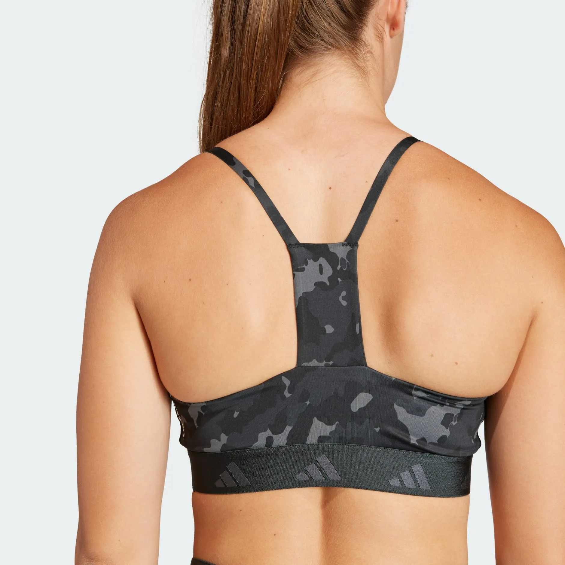 ADIDAS AEROREACT TRAINING LIGHT-SUPPORT TECHFIT BRA - HZ1548