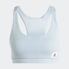 ADIDAS LOUNGE FRENCH TERRY SPORTS BRA LONG-SLEEVE TOP - IU3168