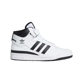 Adidas Originals scarpa sneakers alta da uomo Forum Mid FY7939 bianco-nero