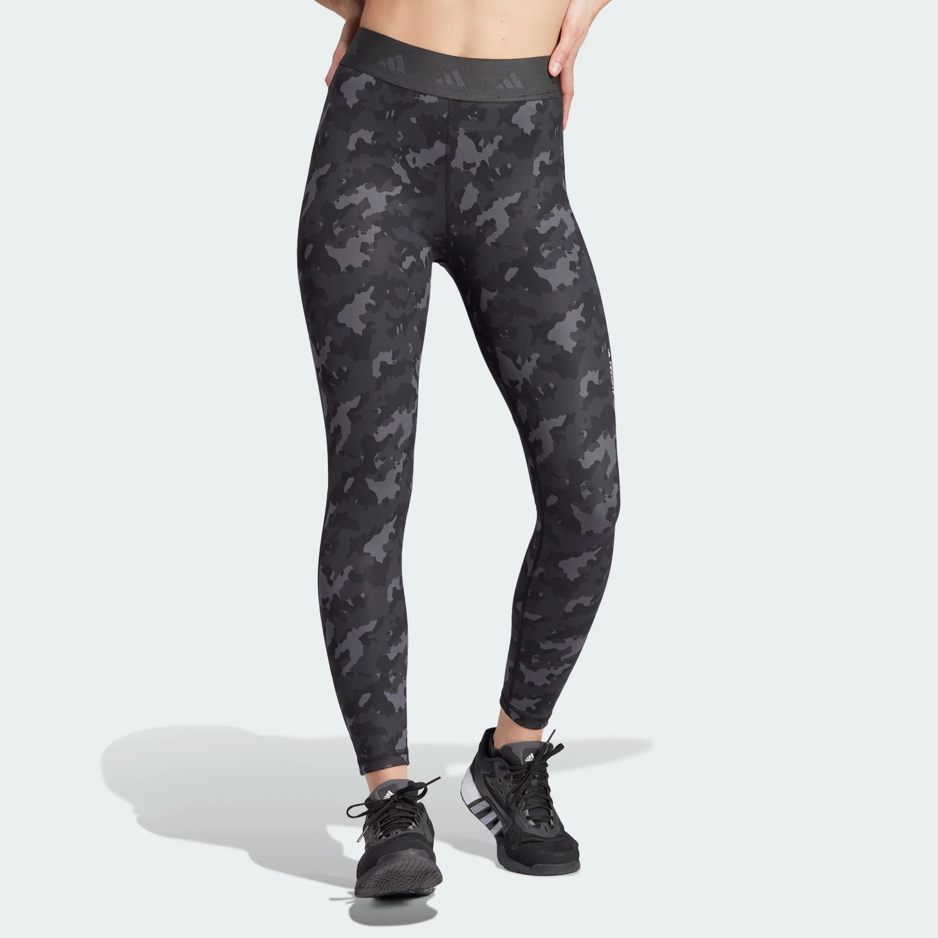 ADIDAS TECHFIT CAMO 7/8 LEGGINGS - IJ6872
