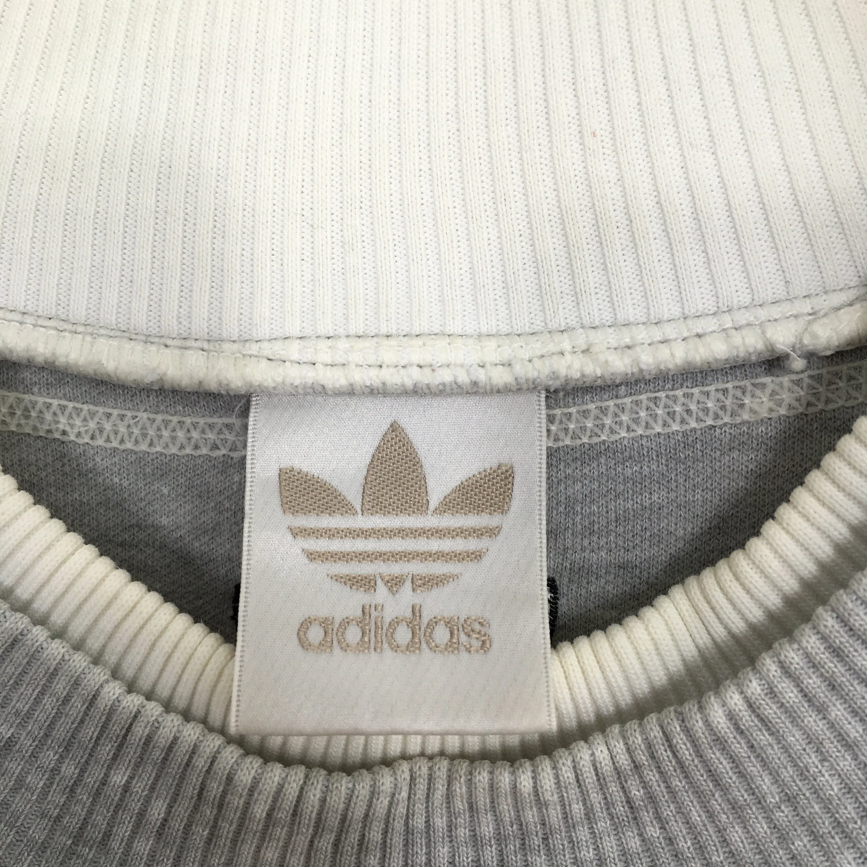 Adidas Trefoil Crewneck Pullover Large