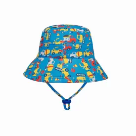 BEDHEAD - TODDLER BUCKET HAT CONSTRUCTION PRINT XS (3-6 MTHS)