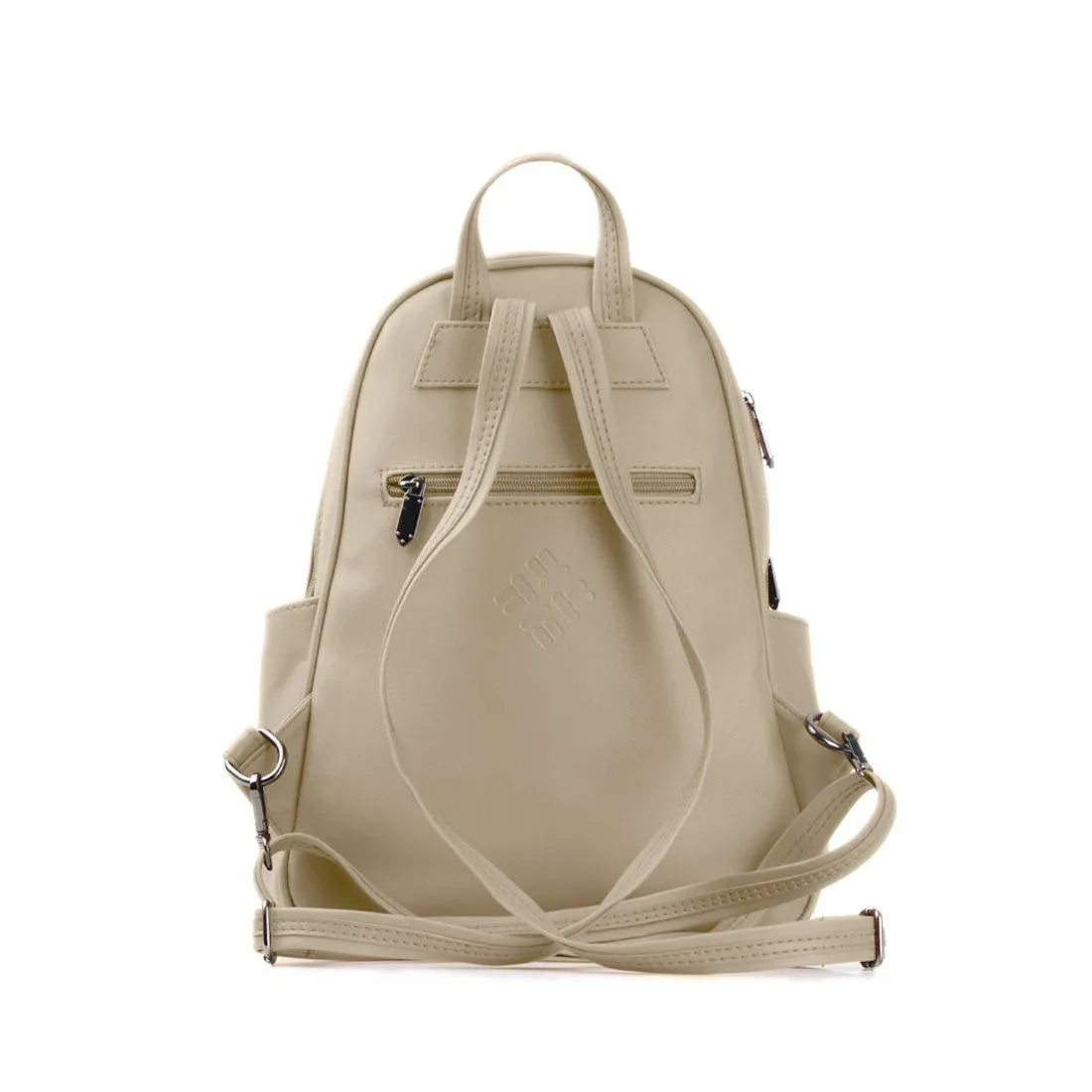Beige Vivid Backpack Lilac locks