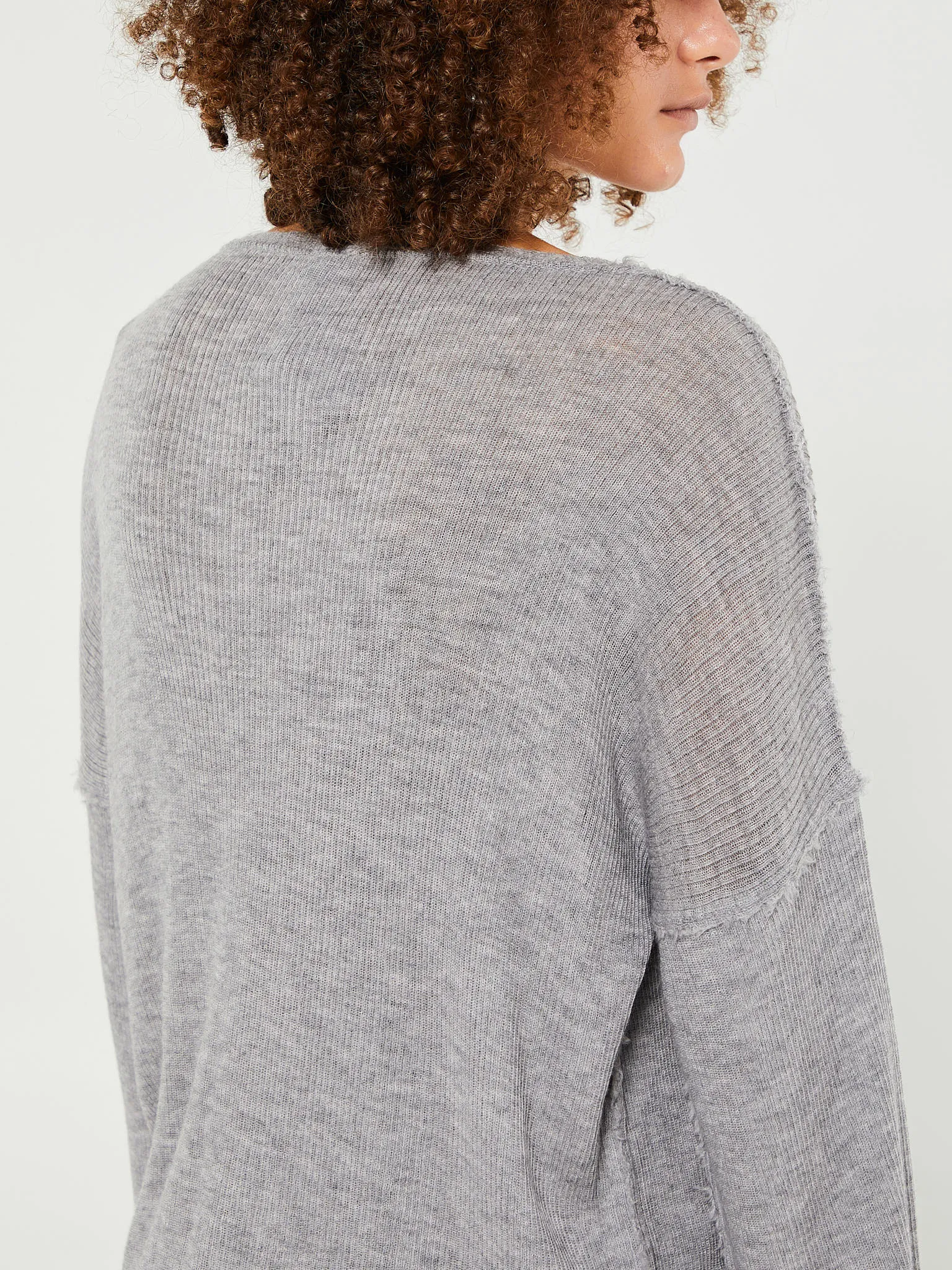 Billa Oversized Sweater in Grey