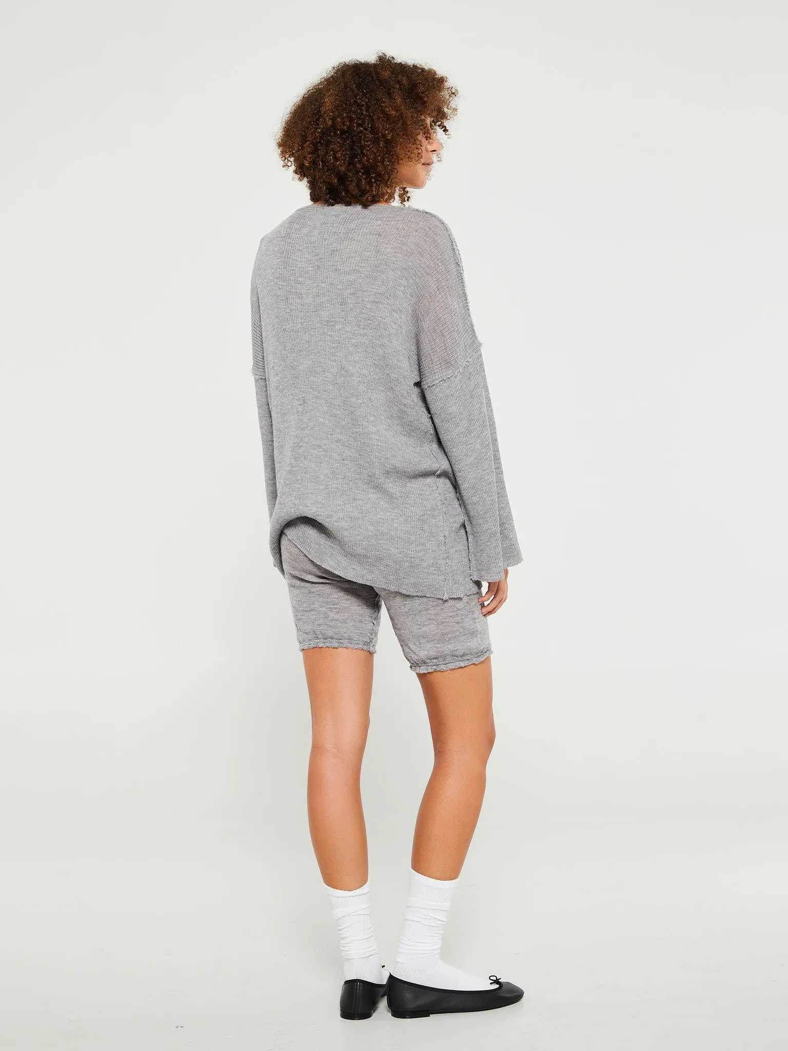 Billa Oversized Sweater in Grey