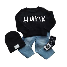 Black Hunk Sweater