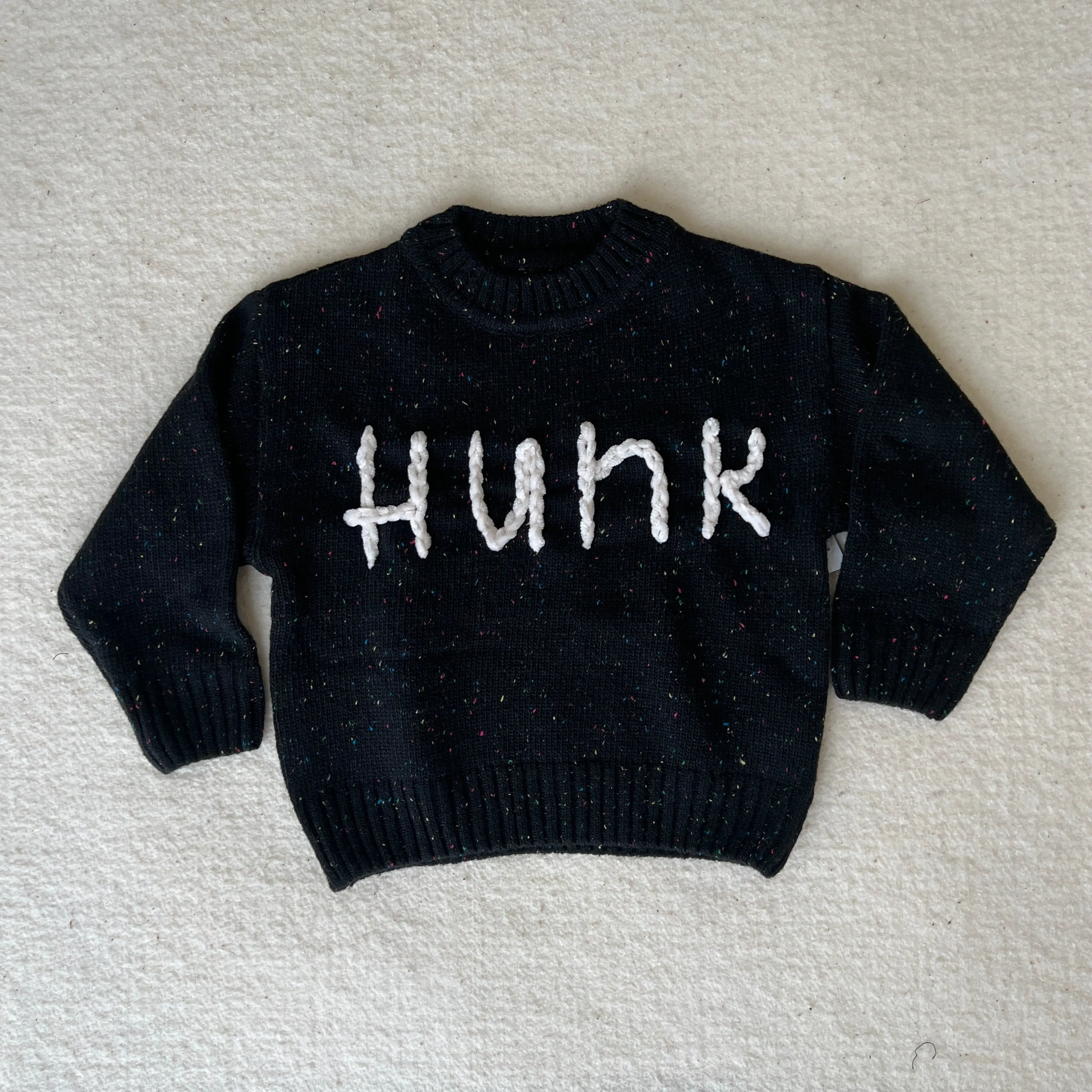 Black Hunk Sweater