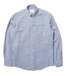 Classic Button Down - Navy Candy Stripe