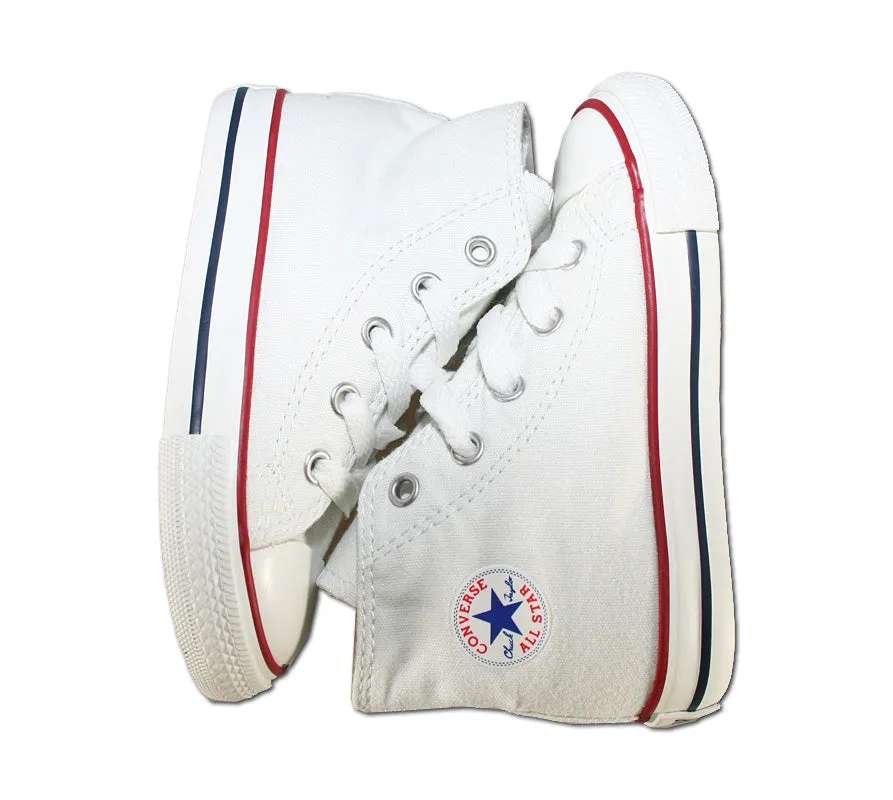 Converse All Star Chucks Hi Canvas 7J253C - weiss-rot-blau