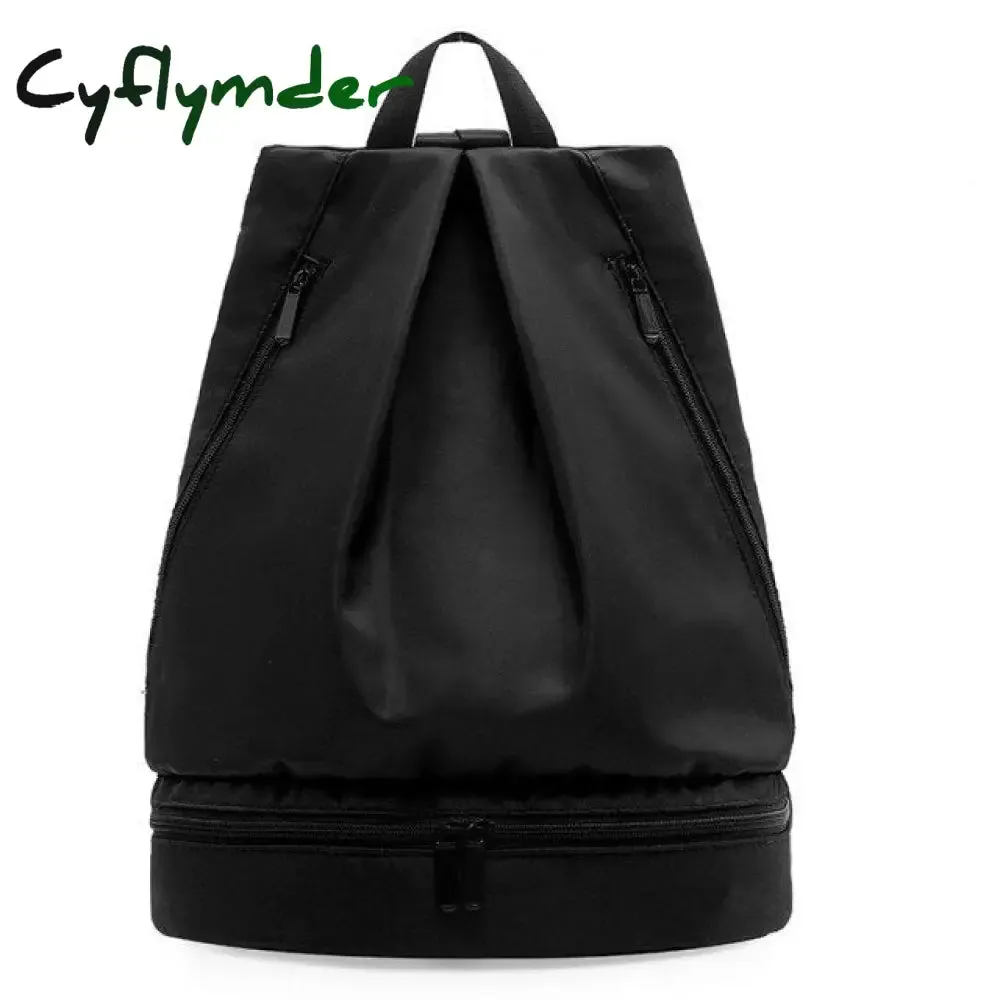 Cyflymder Unisex Waterproof Swimming Backpack Men Duffle Beach Bags Women Gym Seperate Room for Shoes Travel Backpacks Sport Fitness Bag