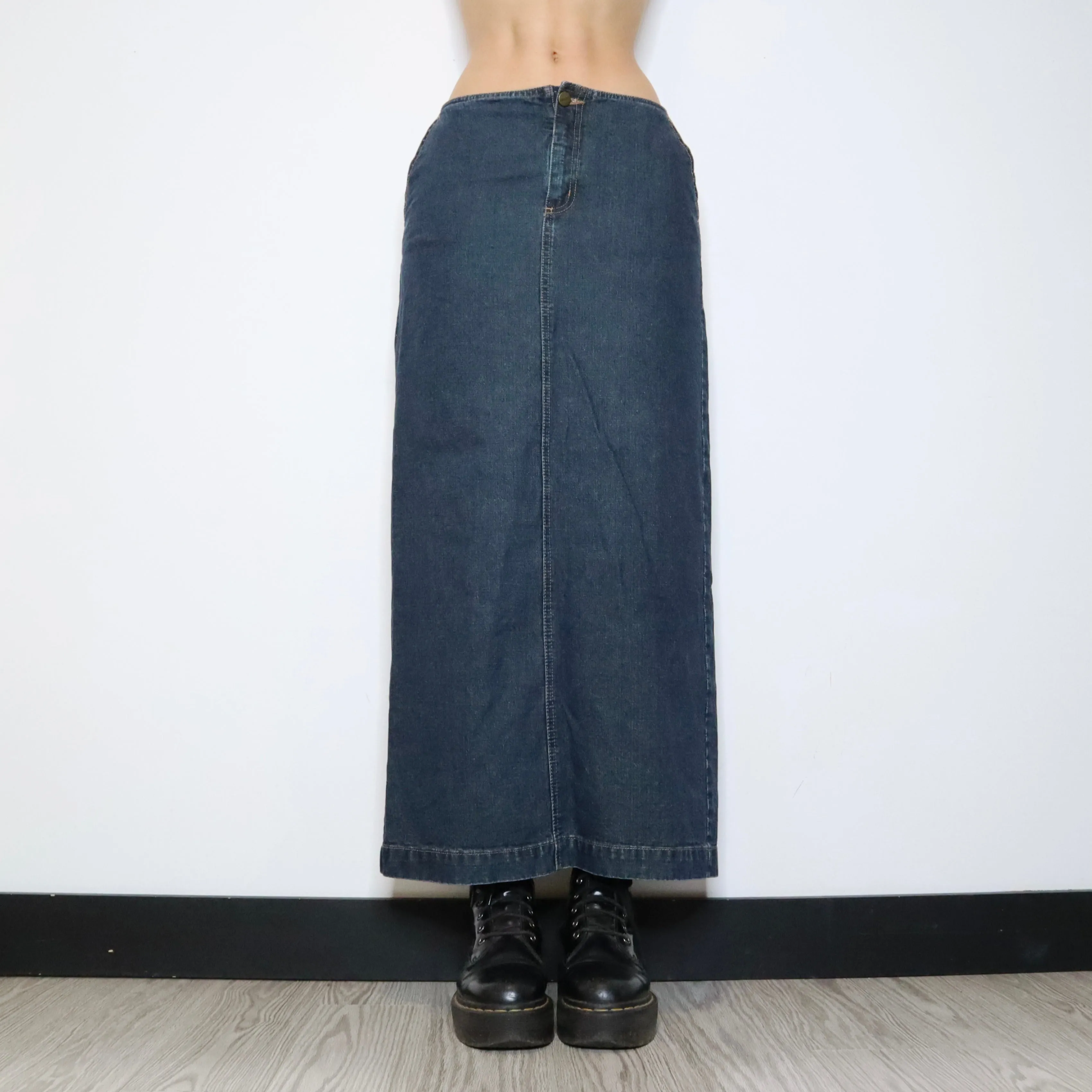 Denim Maxi Skirt (XS/S) 