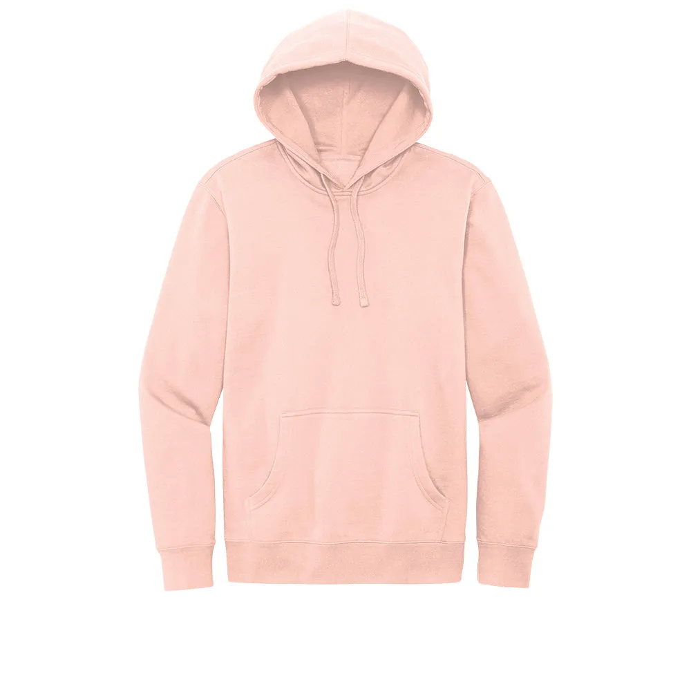 District DT6100 V.I.T. Fleece Hoodie - Rosewater Pink