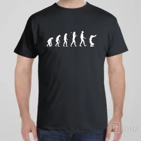 Evolution of yoga - T-shirt