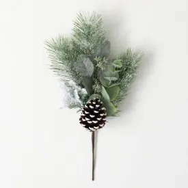 Frosted Snow Sugar Pine Pick