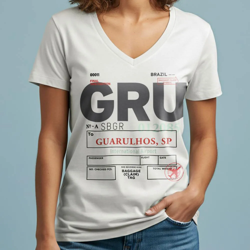 GRU - Women's V-Neck T-Shirt