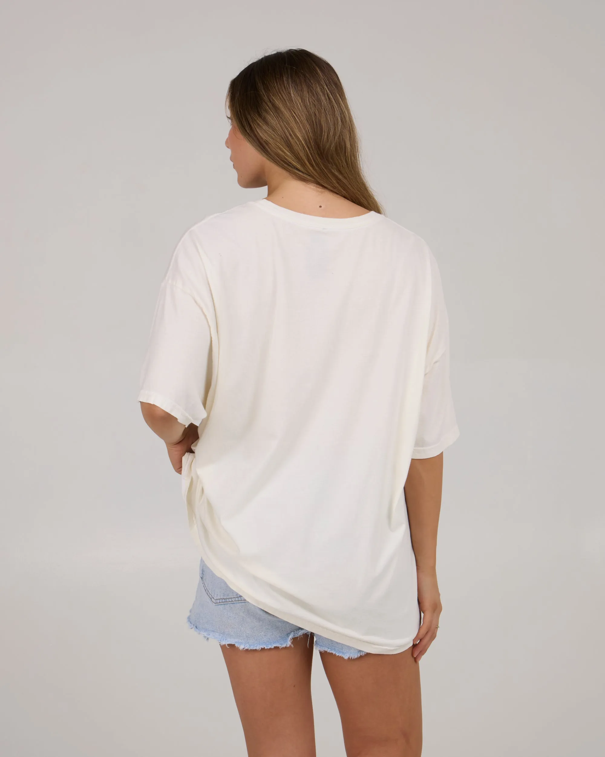 Hopper Cover Up Tee - Off White