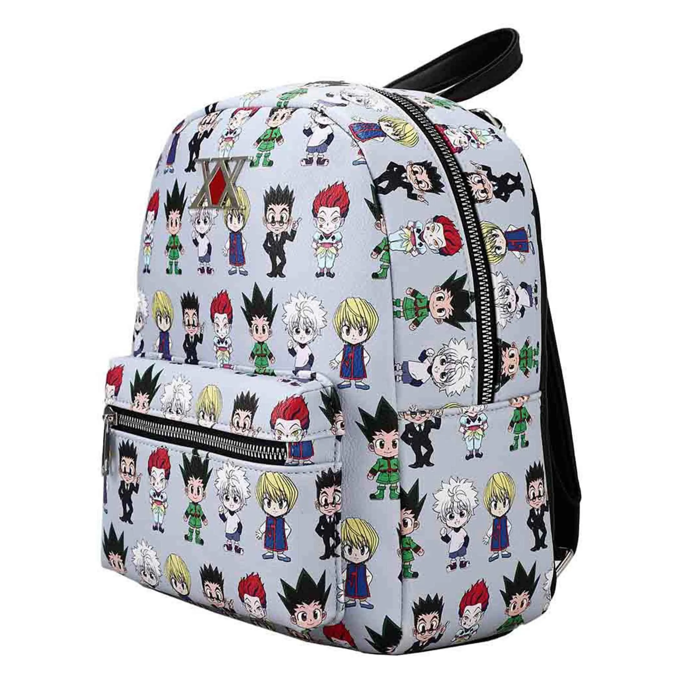 Hunter x Hunter Chibi Main Characters All Over Print Mini Backpack