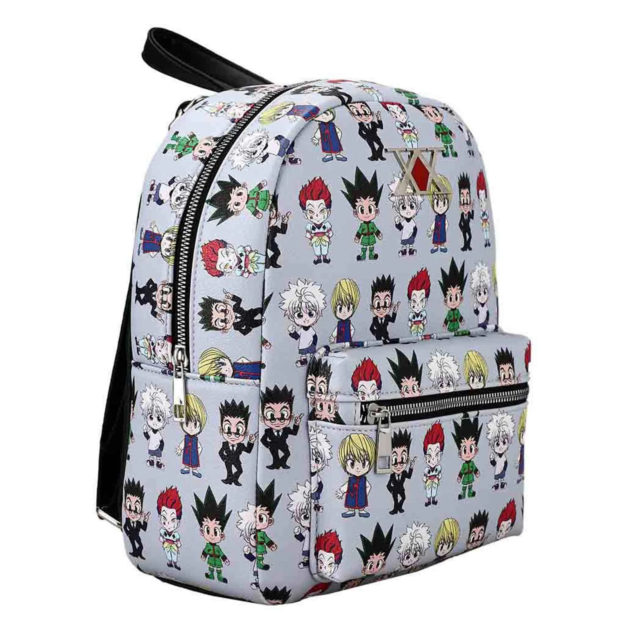 Hunter x Hunter Chibi Main Characters All Over Print Mini Backpack