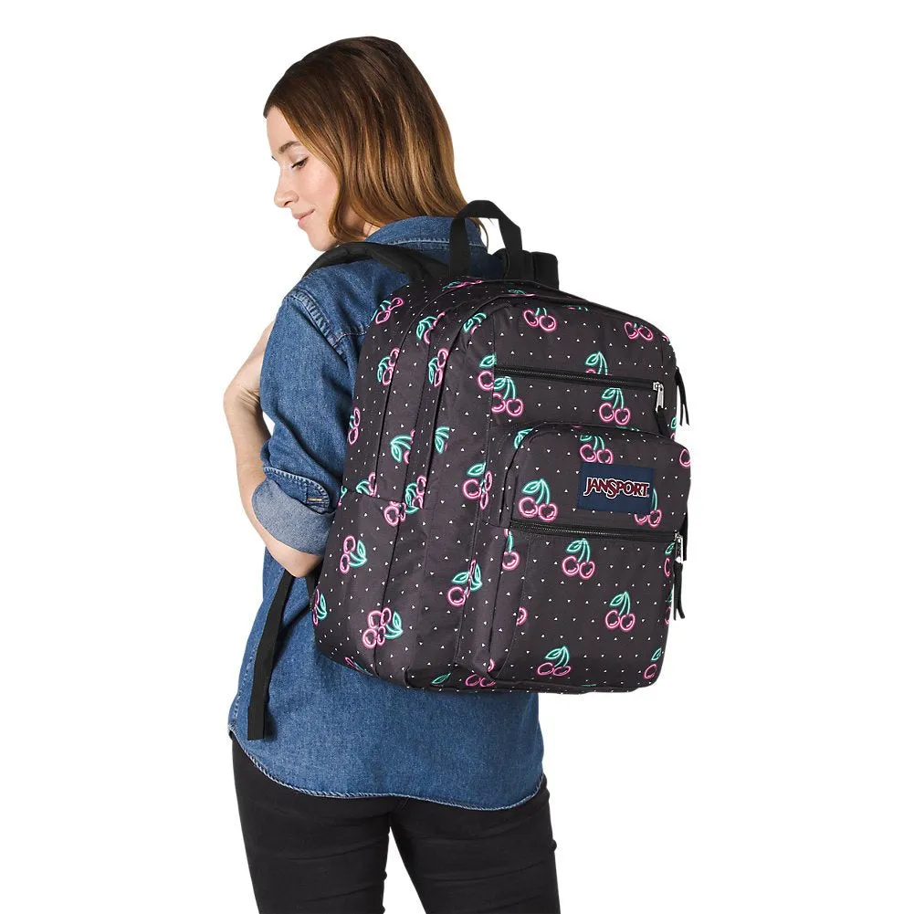 JanSport Big Student Backpack - Neon Cherries - Oversized