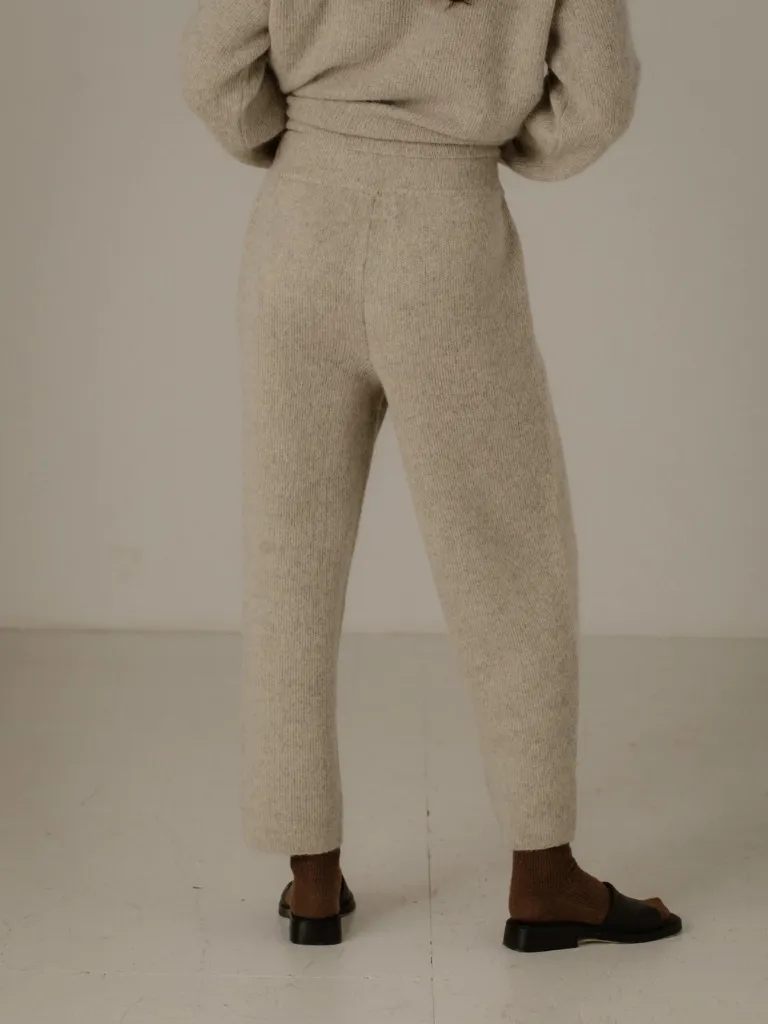 Jude Alpaca Pants - Sea Salt