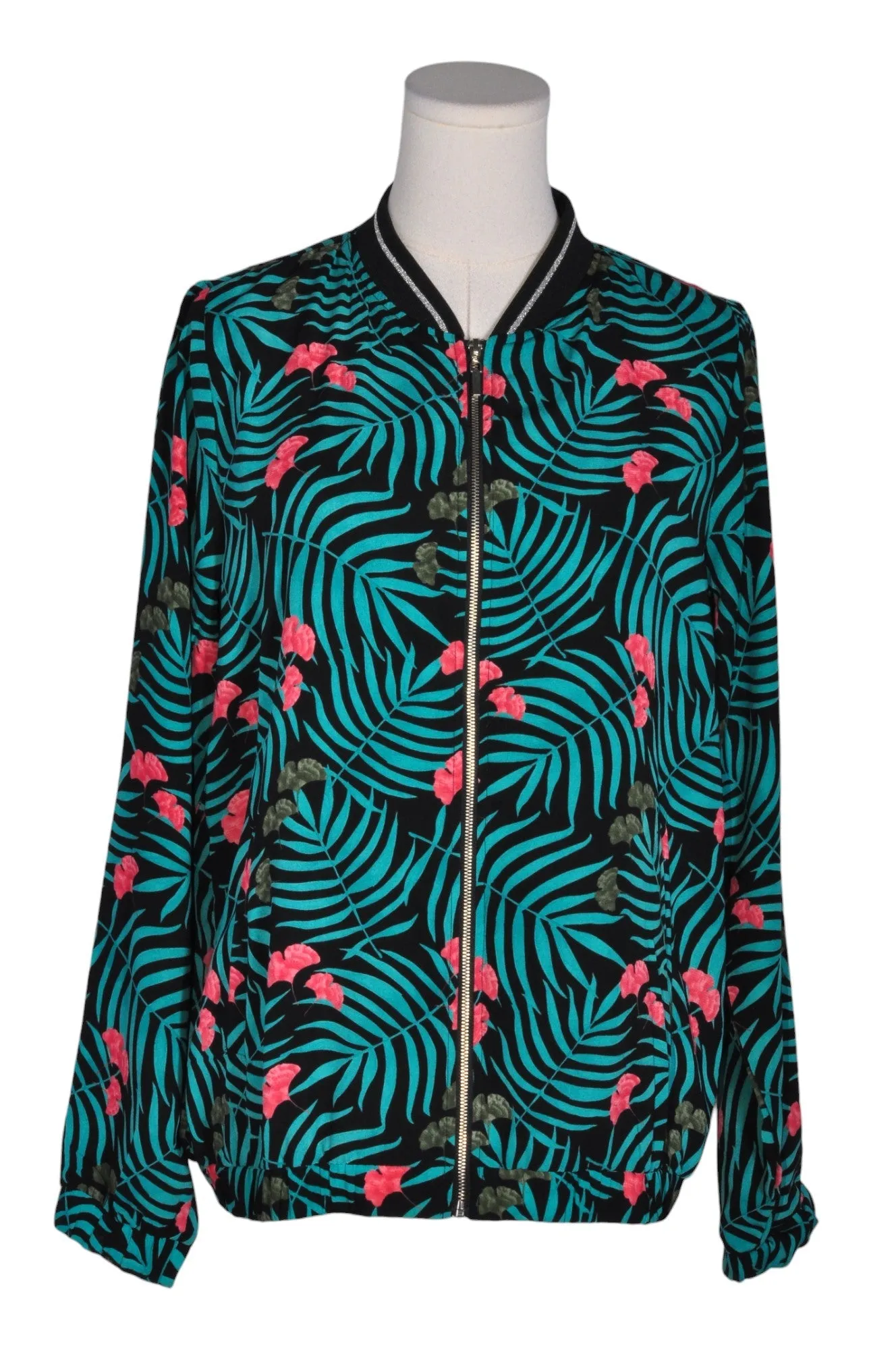 KIABI Women Bombers Jackets Regular fit in Green - M