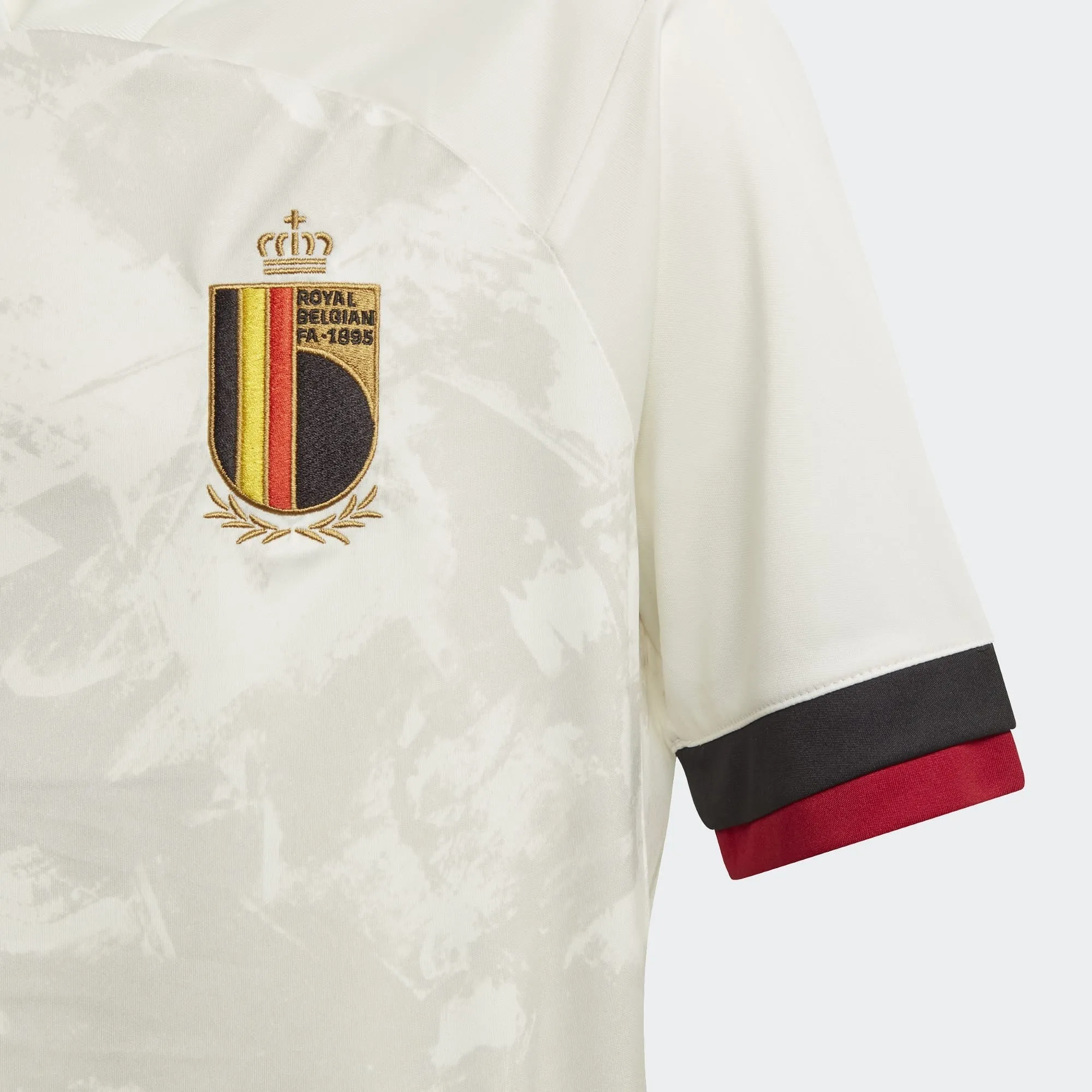 Maillot Belgique Extérieur 2020 Junior - Blanc