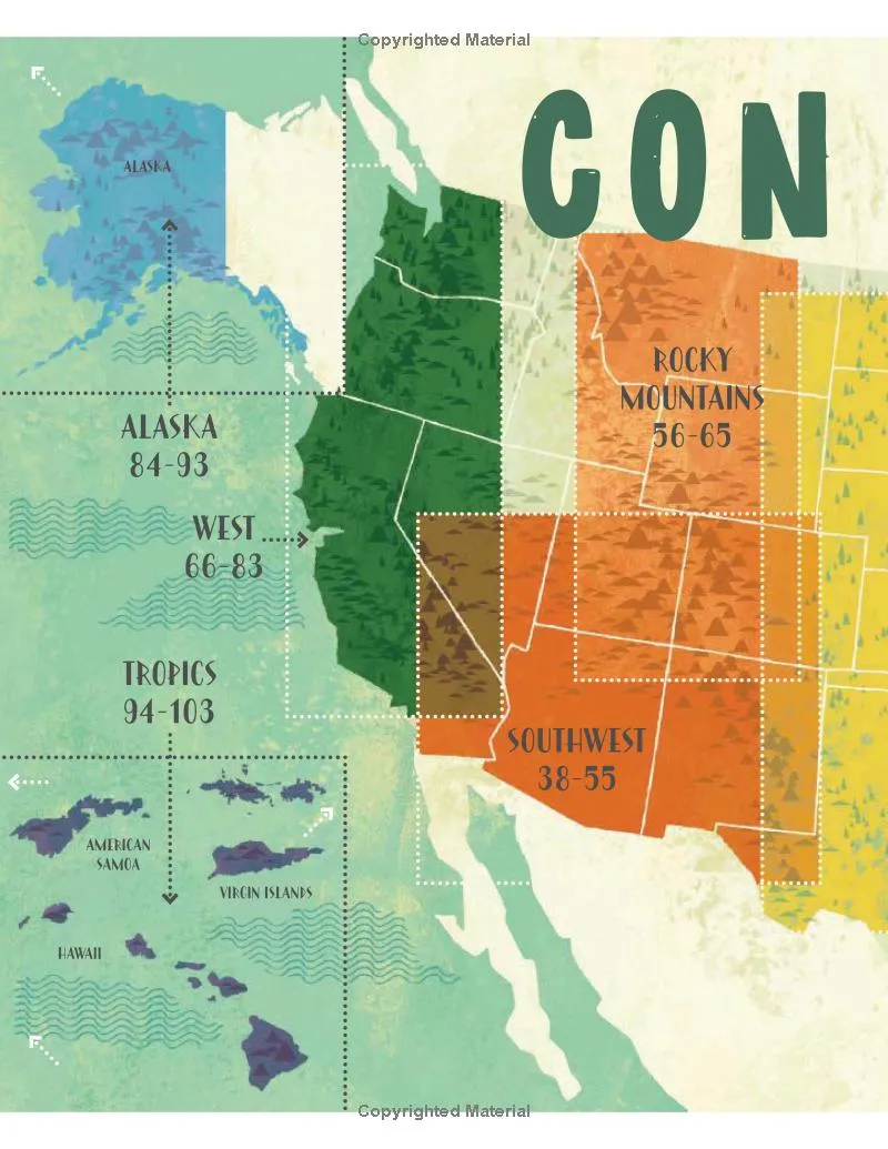 National Parks of the USA - Hardcover Book