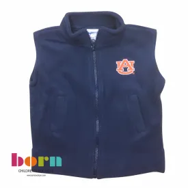 Navy Polar Fleece Vest