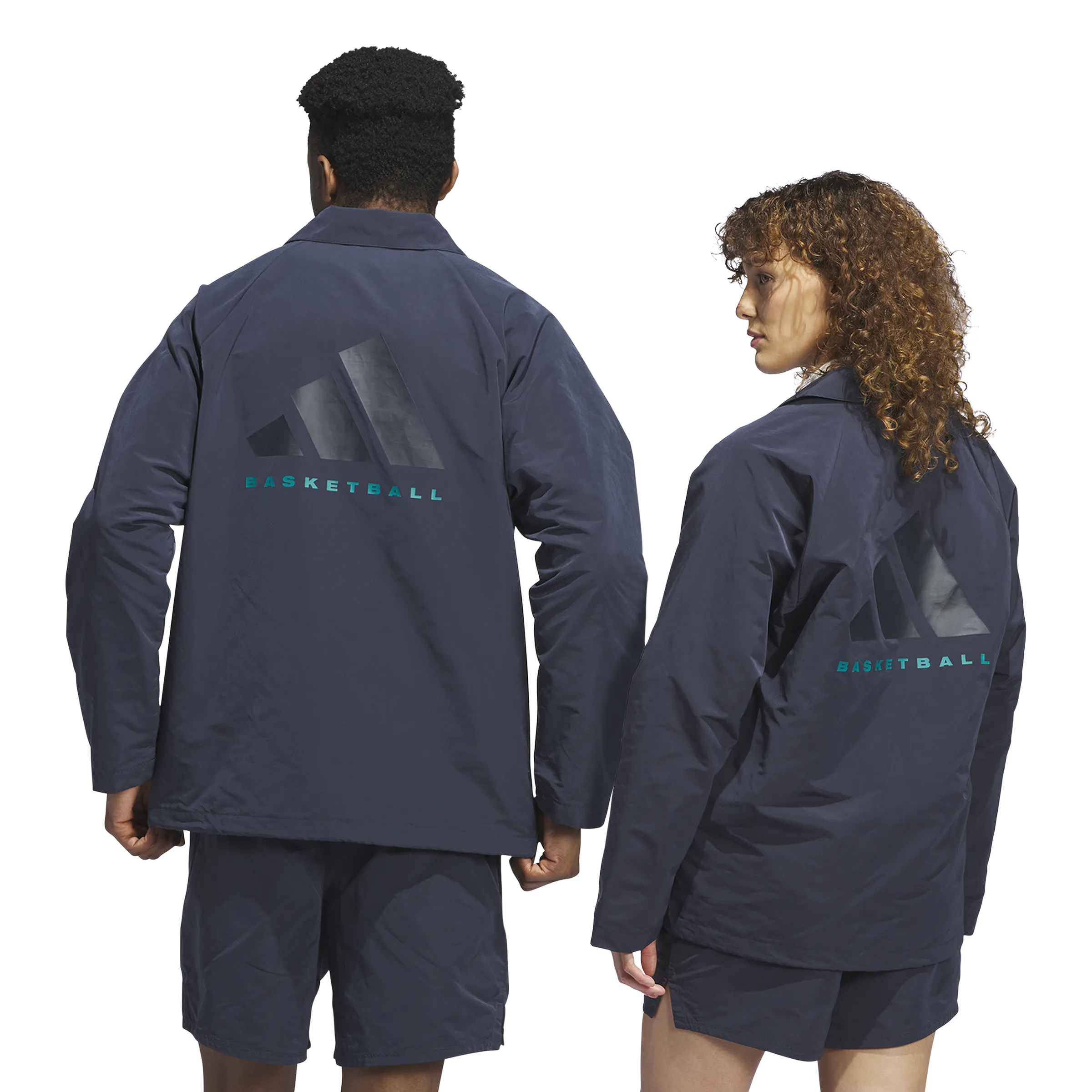 One Basketball Coach Jacket  'Aurora Ink'