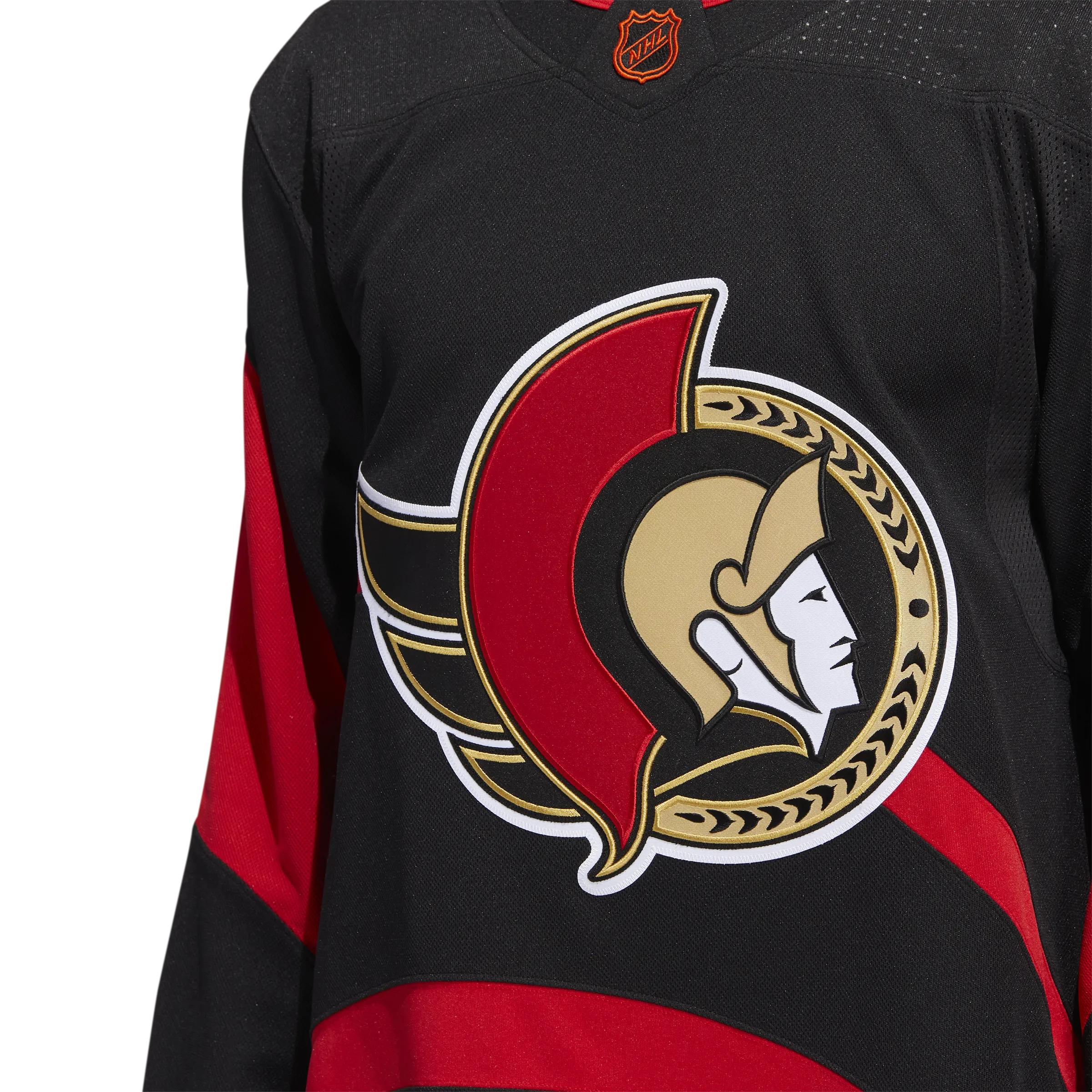 Ottawa Senators Adidas Retro Reverse 2.0 Prime Green Authentic Jersey - Black