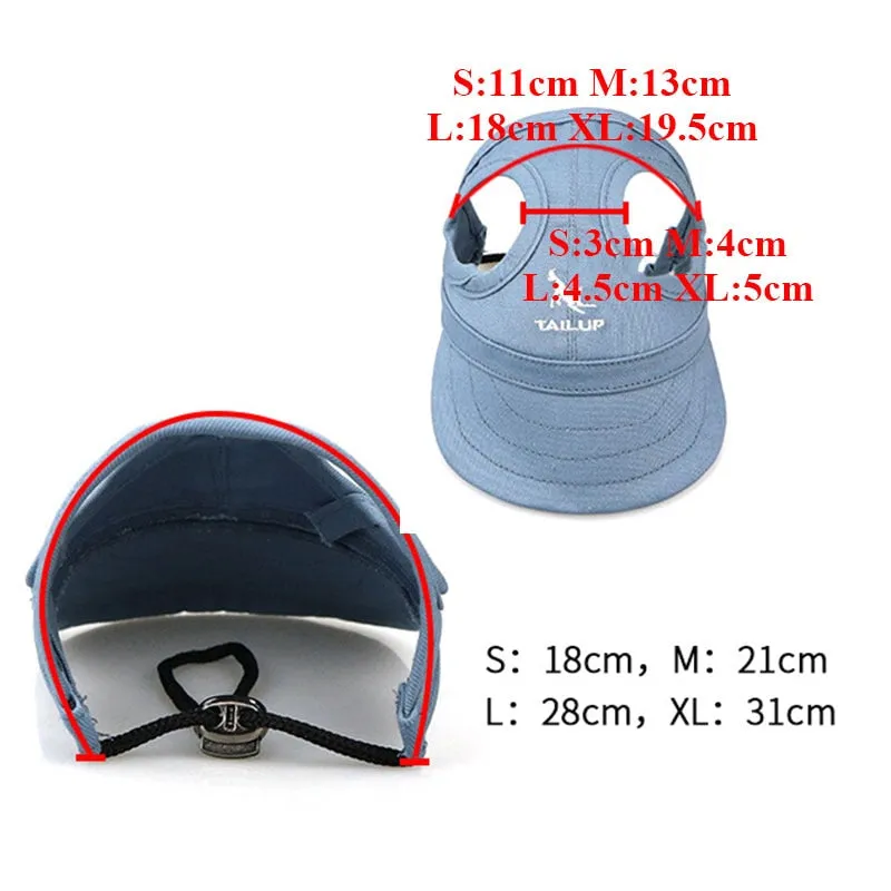 Pet Baseball Caps/Sun Hats