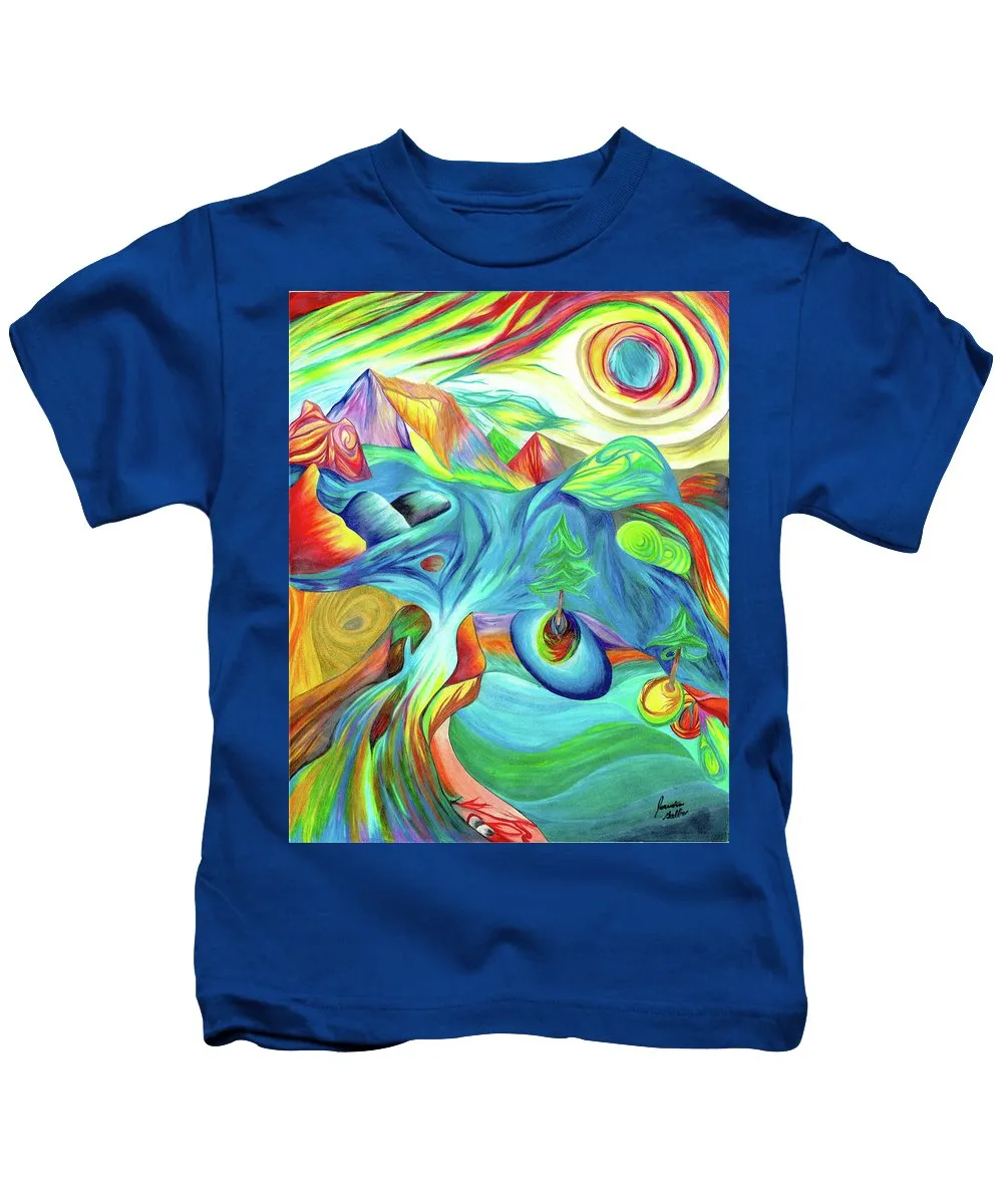 Rainbow Pathway - Kids T-Shirt