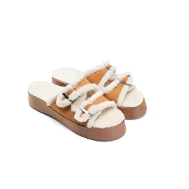 Rustic Buckle Comfort - Camel