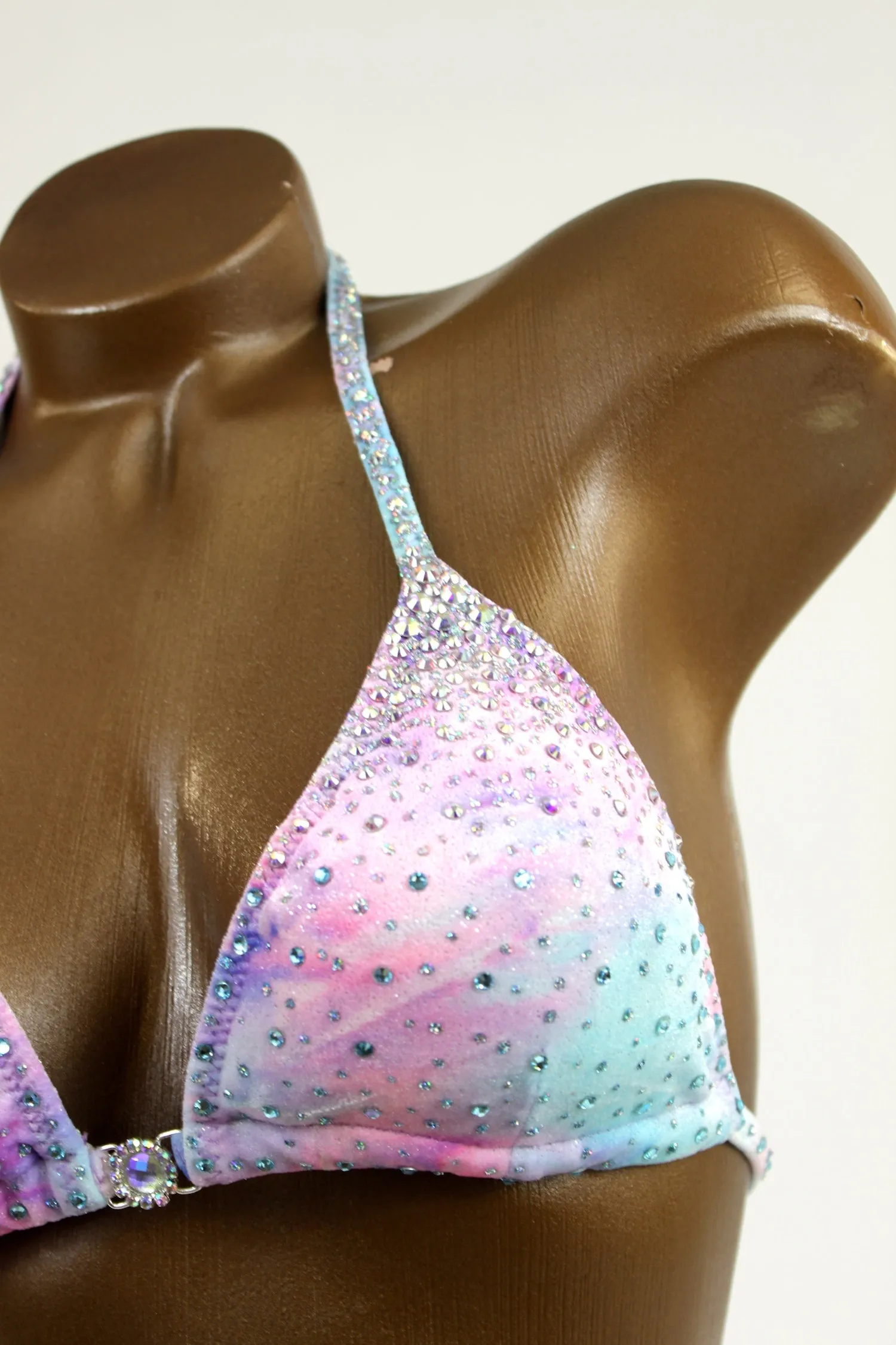 Sparkling Unicorn Figure Competition Suit