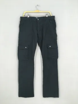 Sunny Cloud Japanese Slim Fit Cargo Pants Size 35x31