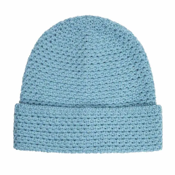 Textured Aqua Mist Hat