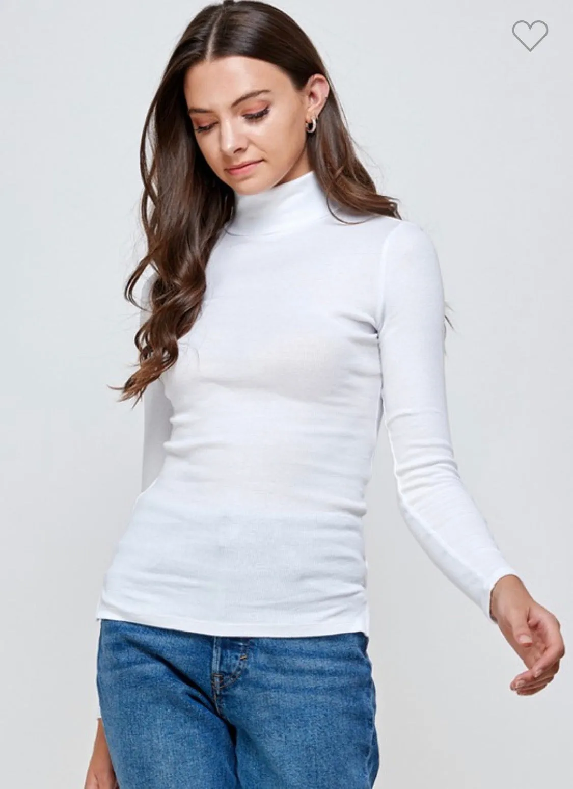 The Basics Turtleneck Top