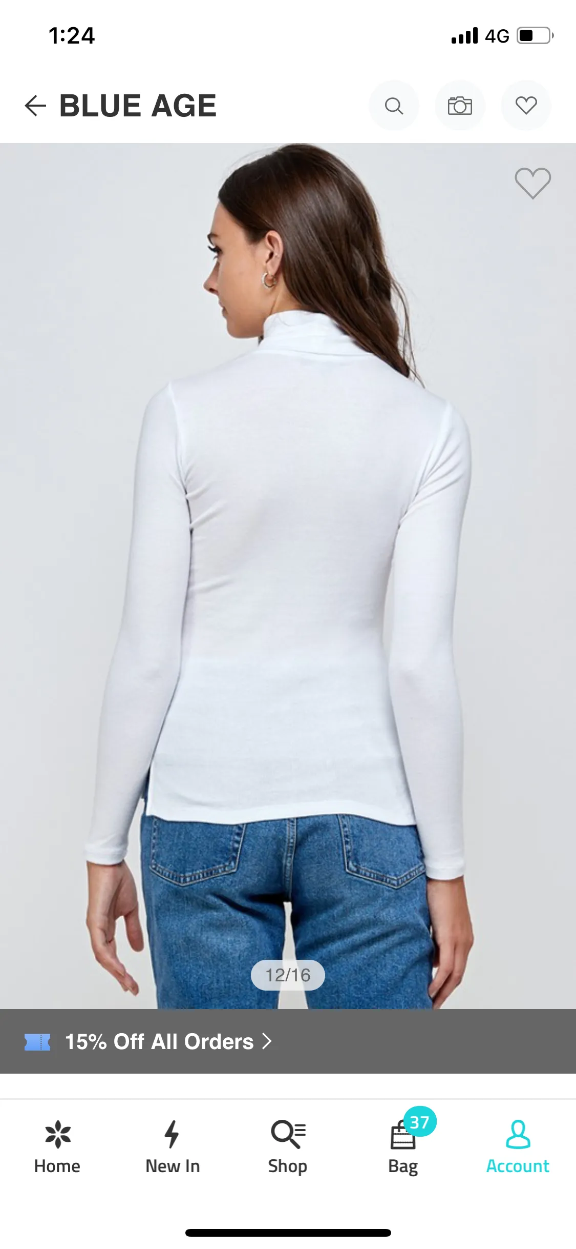 The Basics Turtleneck Top
