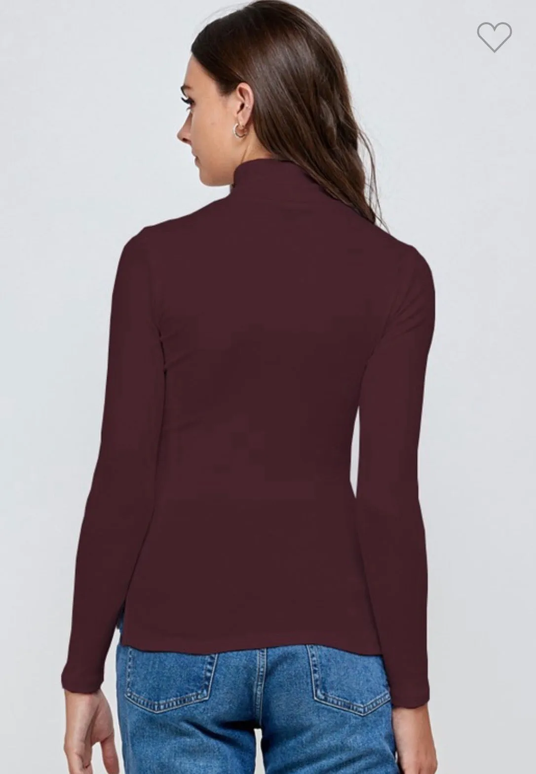 The Basics Turtleneck Top
