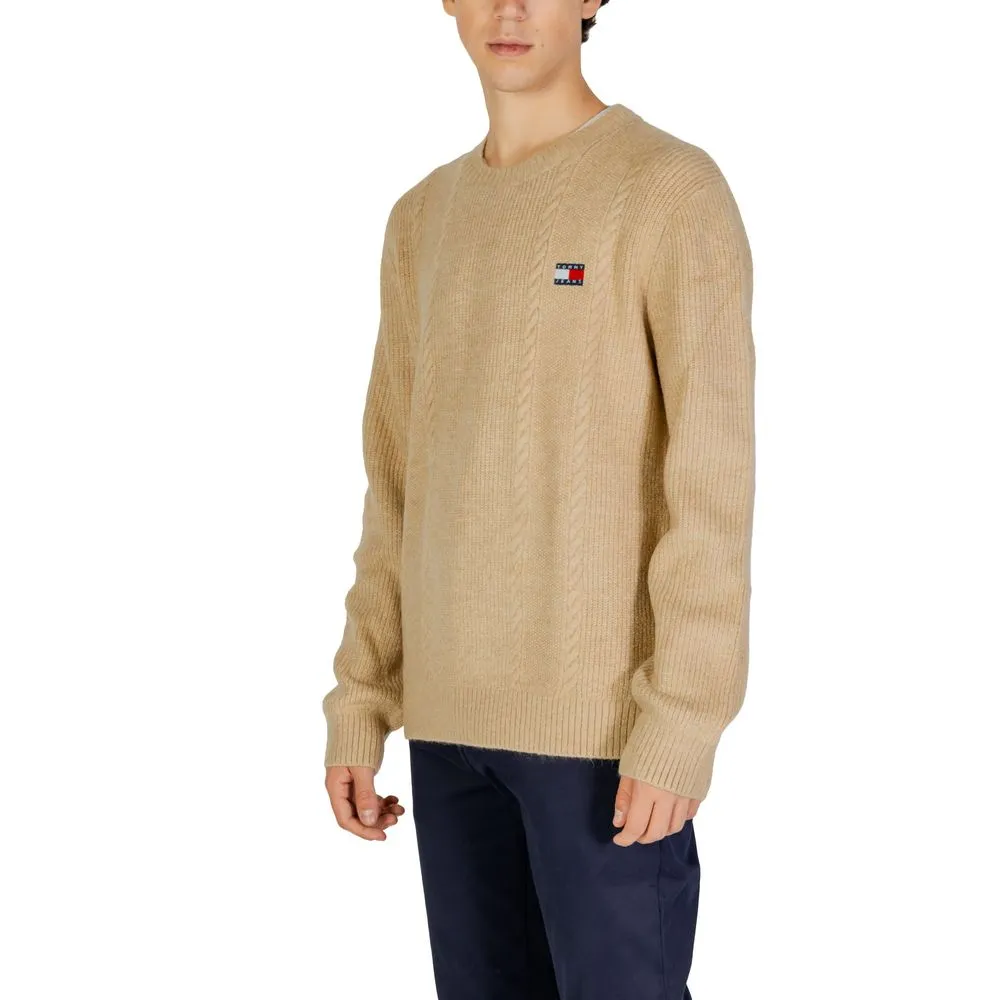 Tommy Hilfiger Jeans Gold Acrylic Sweater