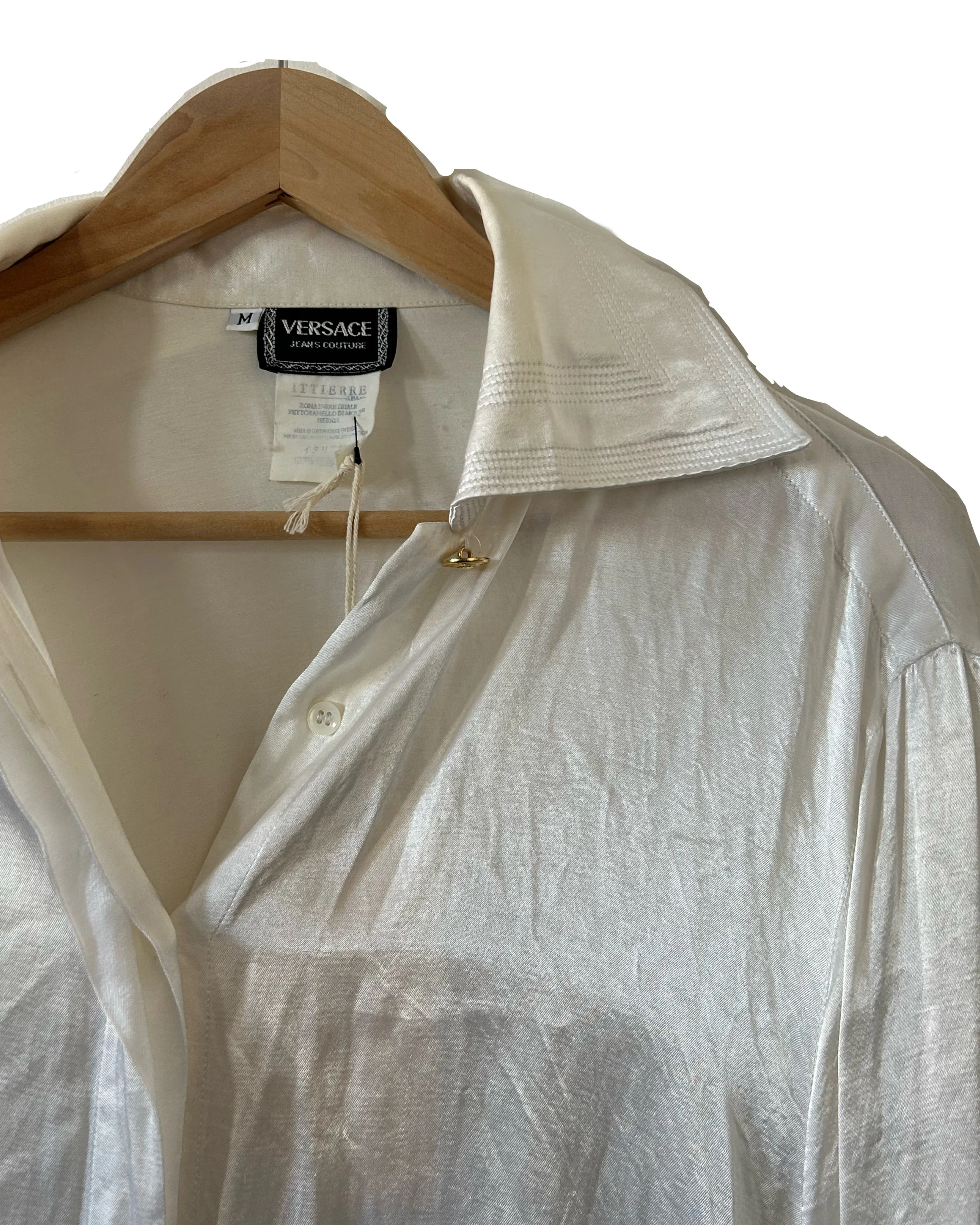 Versace Button Down Blouse