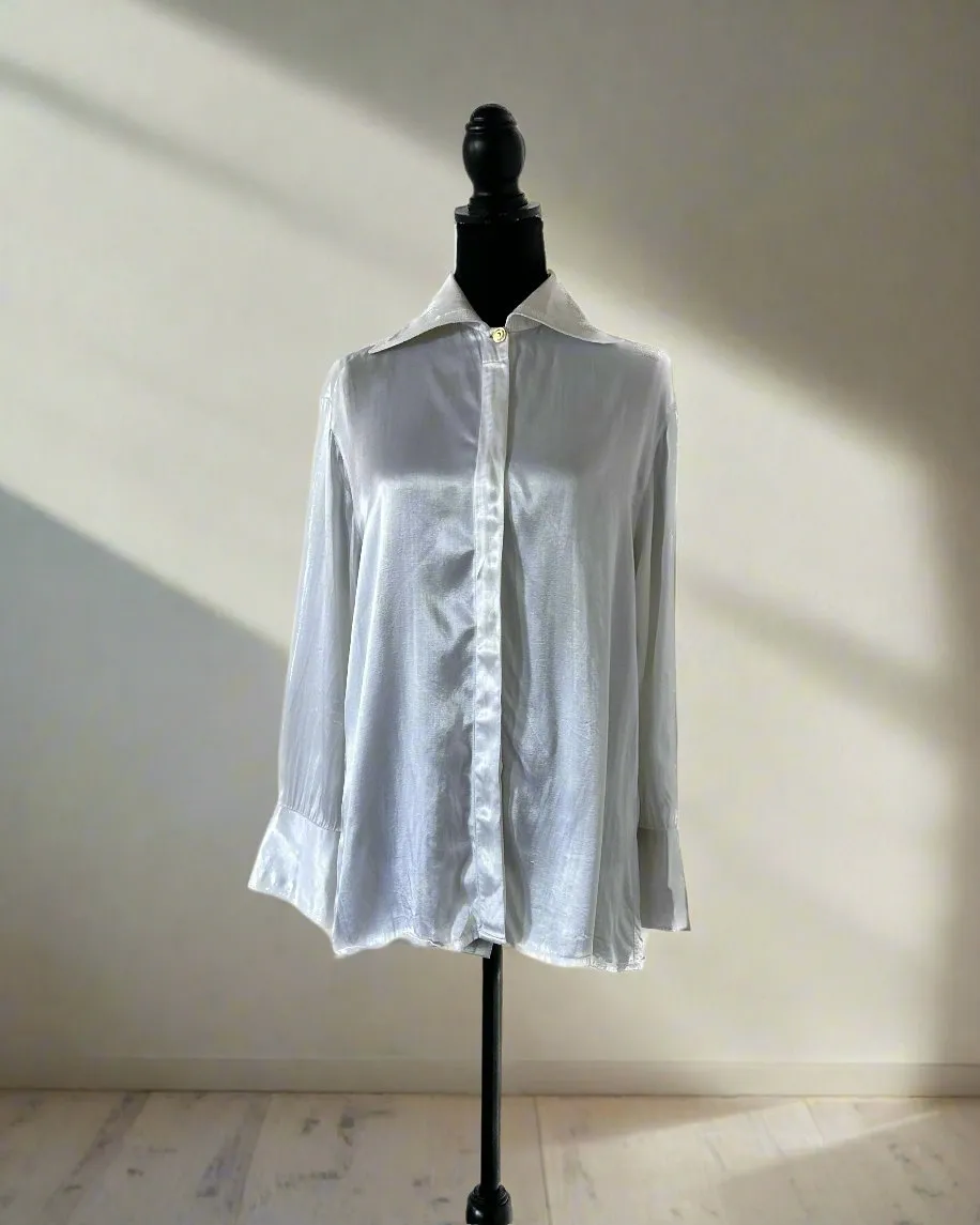 Versace Button Down Blouse