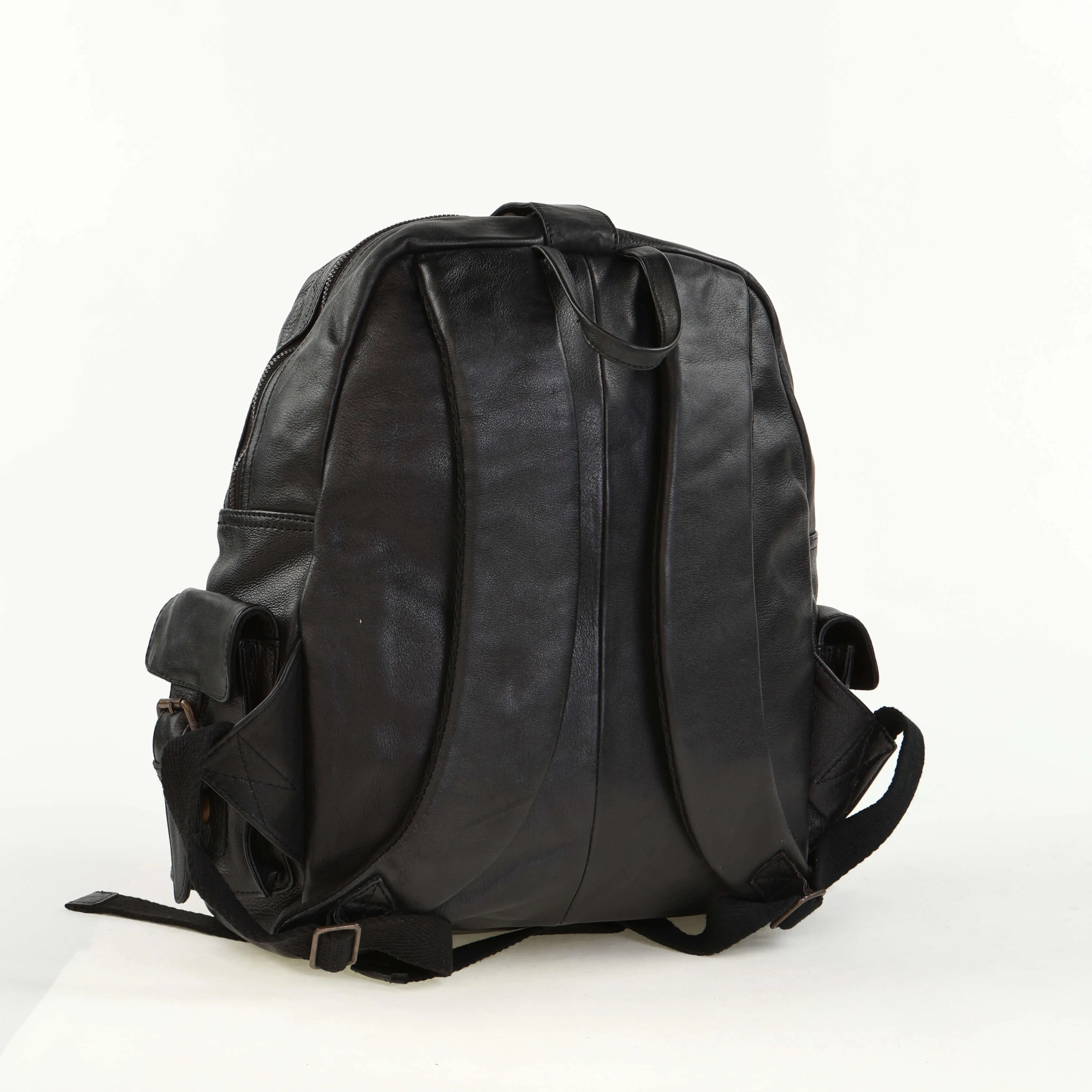 Vintage Urban Leather Backpack