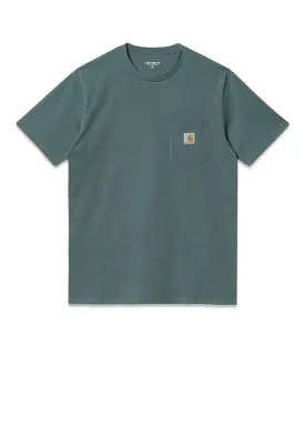 W' S/S Pocket T-Shirt - Eucalyptus