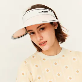 Women's Large Brim Summer UV Protection Beach Adjustable Visor Hats UPF 50 