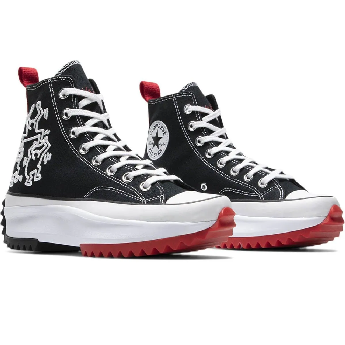 X KEITH HARING RUN STAR HIKE HI